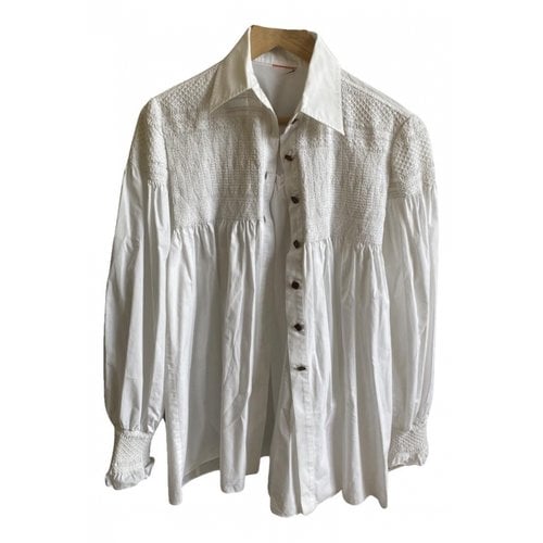 Pre-owned Christian Lacroix Shirt In White