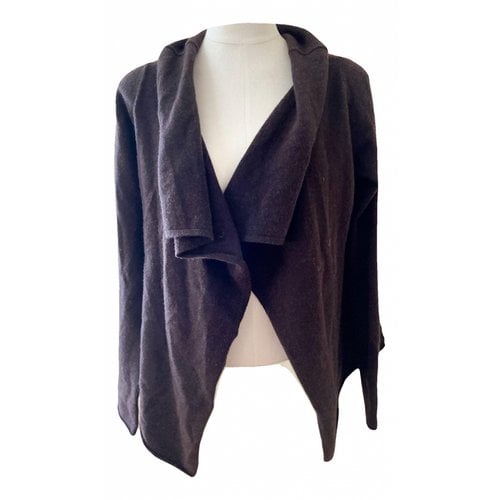 Pre-owned Alice And Olivia Cashmere Cardigan In Brown