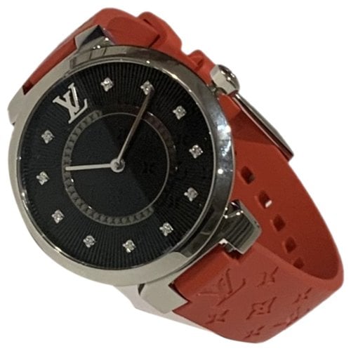 Pre-owned Louis Vuitton Watch In Red