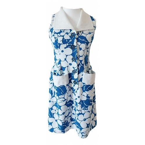 Pre-owned Givenchy Mid-length Dress In Blue