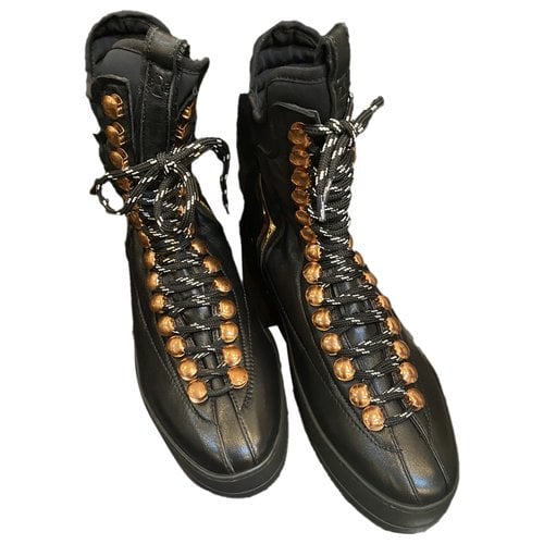 Pre-owned Bruno Bordese Leather Boots In Black