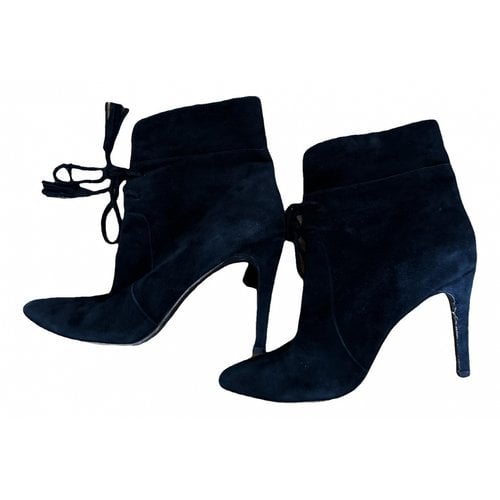 Pre-owned Joie Boots In Black