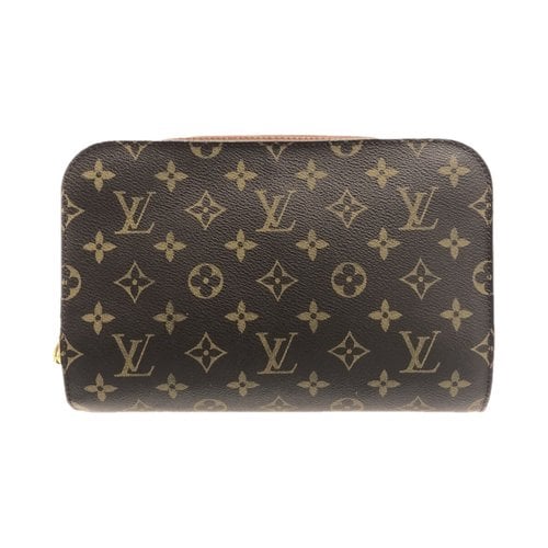 Pre-owned Louis Vuitton Orsay Clutch Bag In Brown