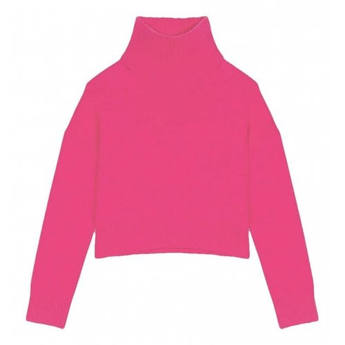 Pre-owned Maje Cashmere Jumper In Pink