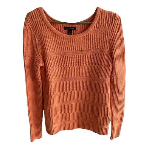 Pre-owned Tommy Hilfiger Sweatshirt In Orange