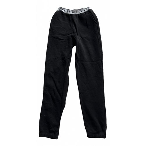 Pre-owned Fiorucci Trousers In Black
