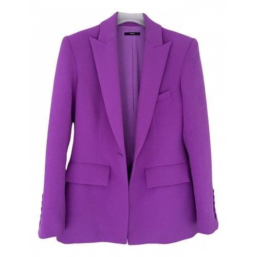 Pre-owned Alex Perry Blazer In Purple