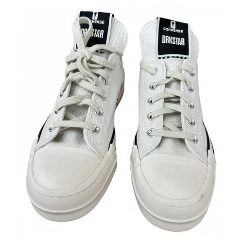 Pre-owned Rick Owens Drkshdw Cloth Trainers In Other