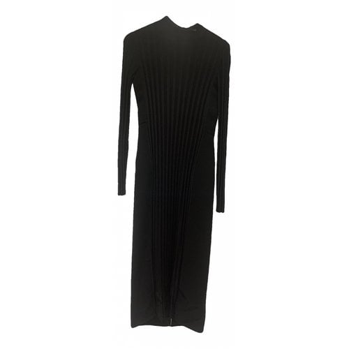 Pre-owned Vince Maxi Dress In Black