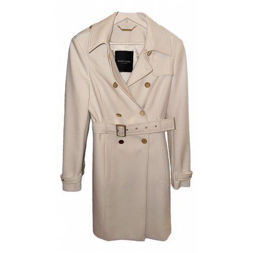 Pre-owned Marciano Coat In White