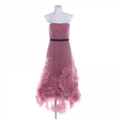Pre-owned Marchesa Notte Dress In Pink