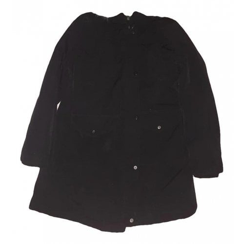 Pre-owned Ralph Lauren Faux Fur Jacket In Black