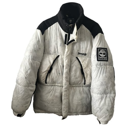 Pre-owned Timberland Puffer In White