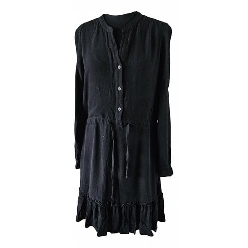 Pre-owned Alix The Label Mid-length Dress In Black