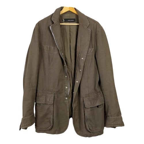 Pre-owned Dsquared2 Jacket In Brown