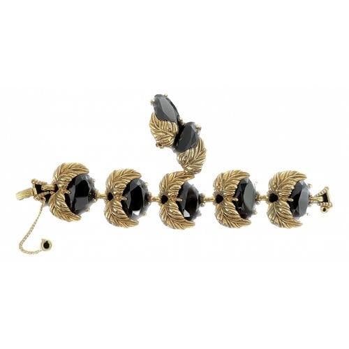 Pre-owned Schiaparelli Jewellery Set In Black