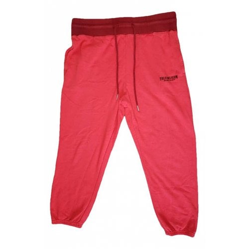 Pre-owned True Religion Trousers In Red