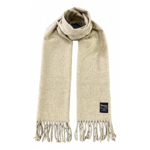 Pre-owned Johnstons Of Elgin Cashmere Scarf In Other