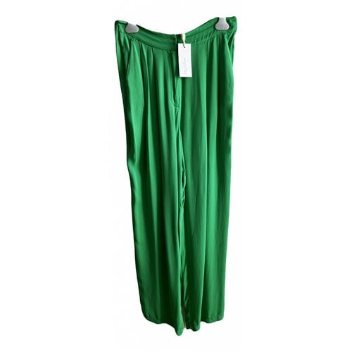 Pre-owned Forte Forte Large Pants In Green