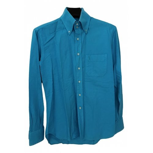 Pre-owned Jeckerson Shirt In Turquoise