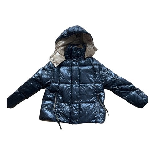 Pre-owned Moncler Classic Vinyl Jacket In Black