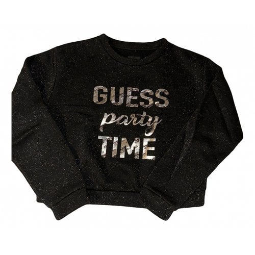 Pre-owned Guess Jumper In Black