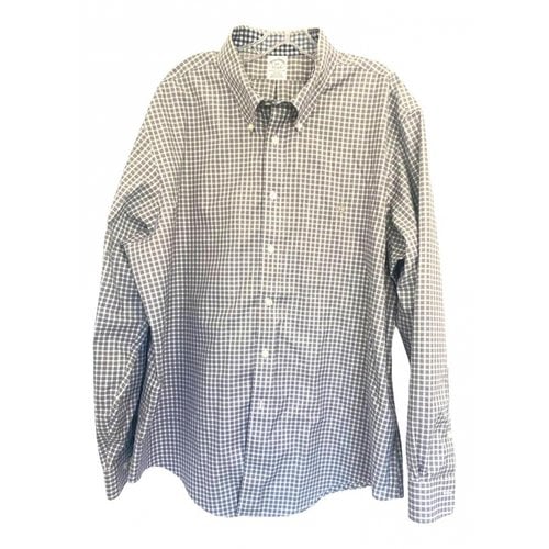 Pre-owned Brooks Brothers Shirt In Green