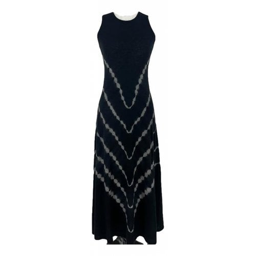 Pre-owned Autumn Cashmere Cashmere Mid-length Dress In Black