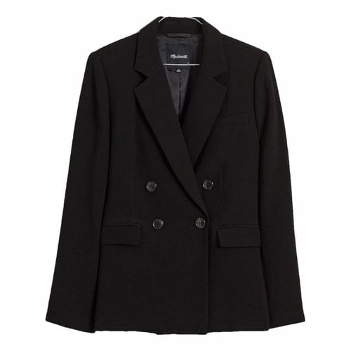 Pre-owned Madewell Blazer In Black