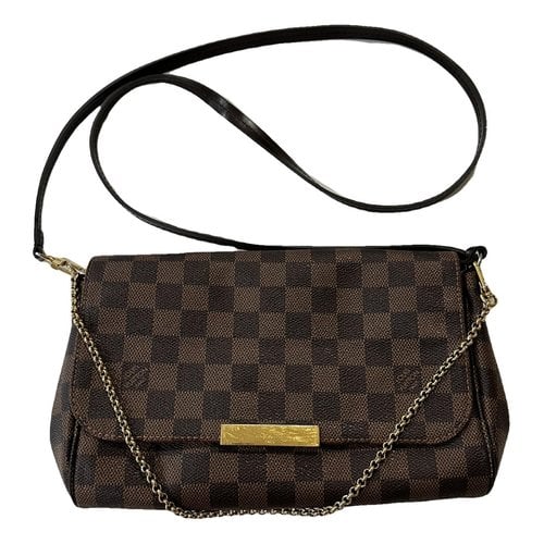Pre-owned Louis Vuitton Favorite Crossbody Bag In Brown