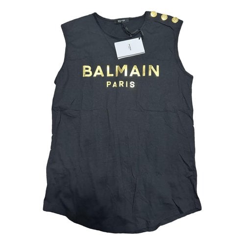 Pre-owned Balmain Vest In Black