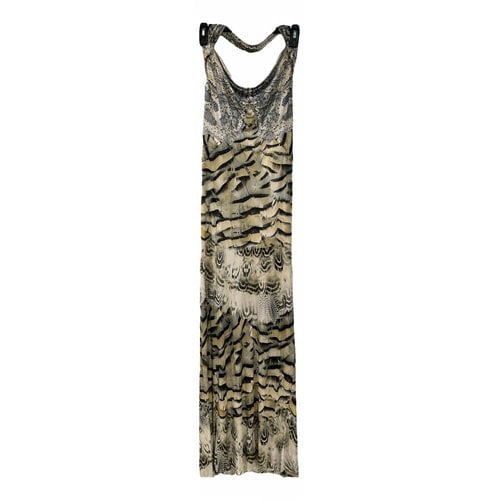 Pre-owned Roberto Cavalli Linen Dress In Other