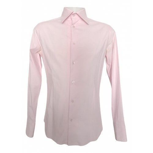Pre-owned Daniele Alessandrini Shirt In Pink