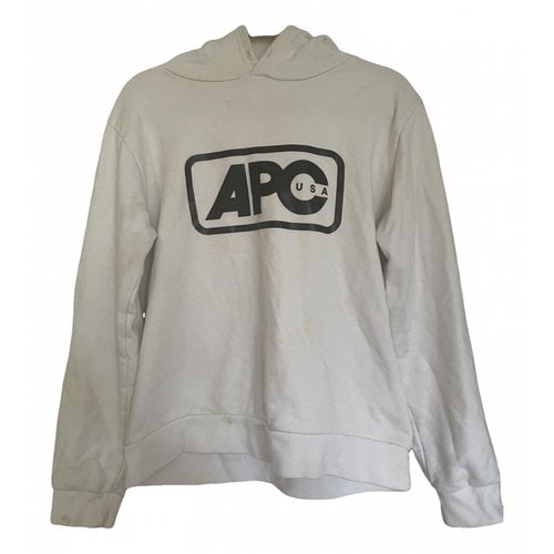 Pre-owned Apc Sweatshirt In White