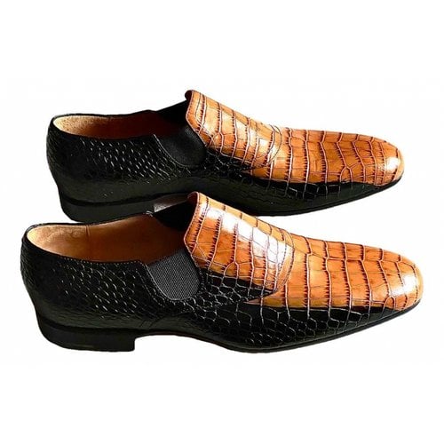 Pre-owned Dries Van Noten Leather Flats In Other