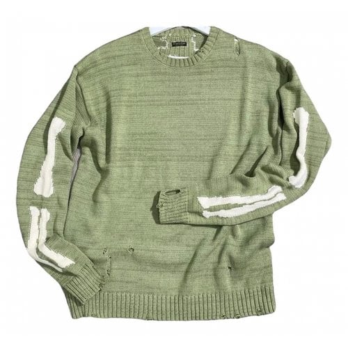 Pre-owned Kapital Wool Sweatshirt In Green