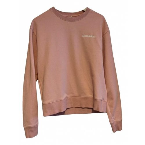 Pre-owned Sporty And Rich Sweatshirt In Pink