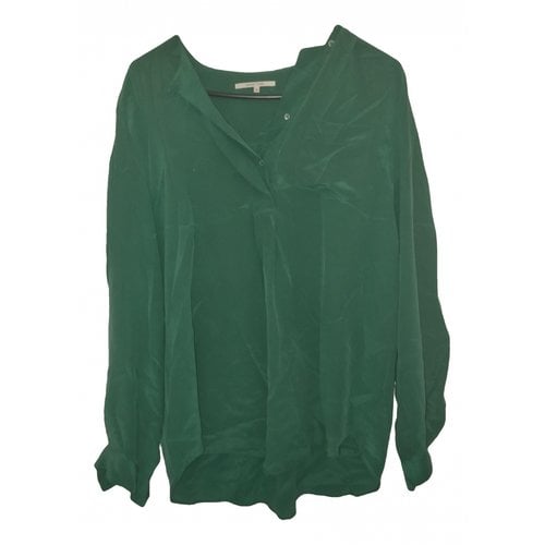 Pre-owned Gerard Darel Silk Knitwear In Green