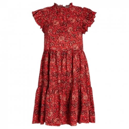 Pre-owned Ulla Johnson Mini Dress In Red