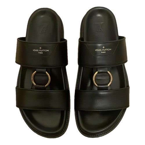 Louis Vuitton Men's Sandals Black