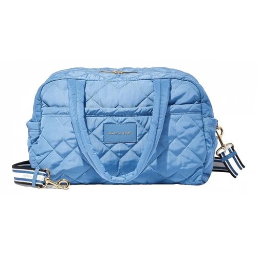 Pre-owned Marc Jacobs Cloth Handbag In Blue