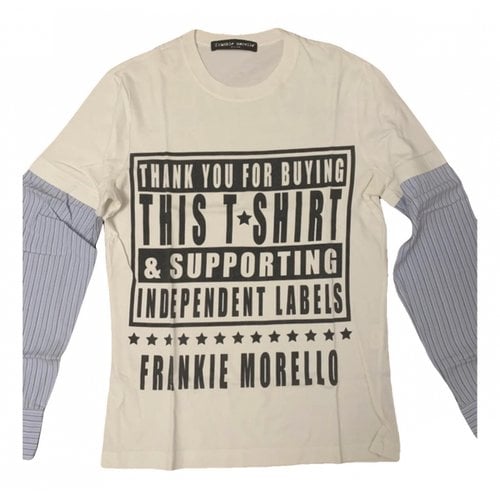 Pre-owned Frankie Morello T-shirt In White