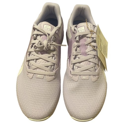 Pre-owned Reebok Cloth Trainers In Other