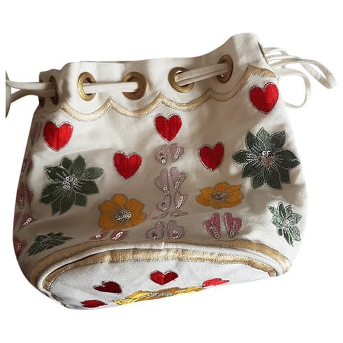 Pre-owned Tara Jarmon Clutch Bag In Multicolour