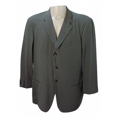 Pre-owned Armani Collezioni Suit In Green