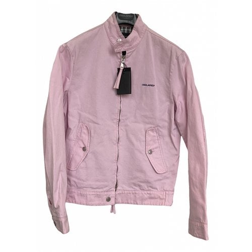Pre-owned Dsquared2 Jacket In Pink