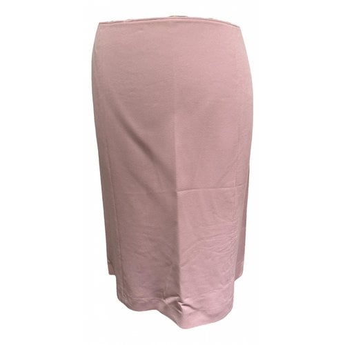 Pre-owned Miu Miu Mid-length Skirt In Pink