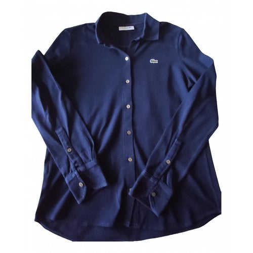 Pre-owned Lacoste Shirt In Navy