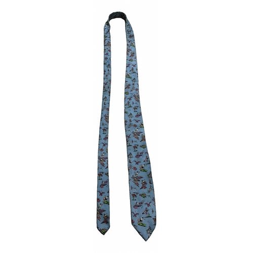 Pre-owned Prada Silk Tie In Multicolour