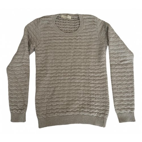 Pre-owned Mauro Grifoni Cashmere Jumper In Beige